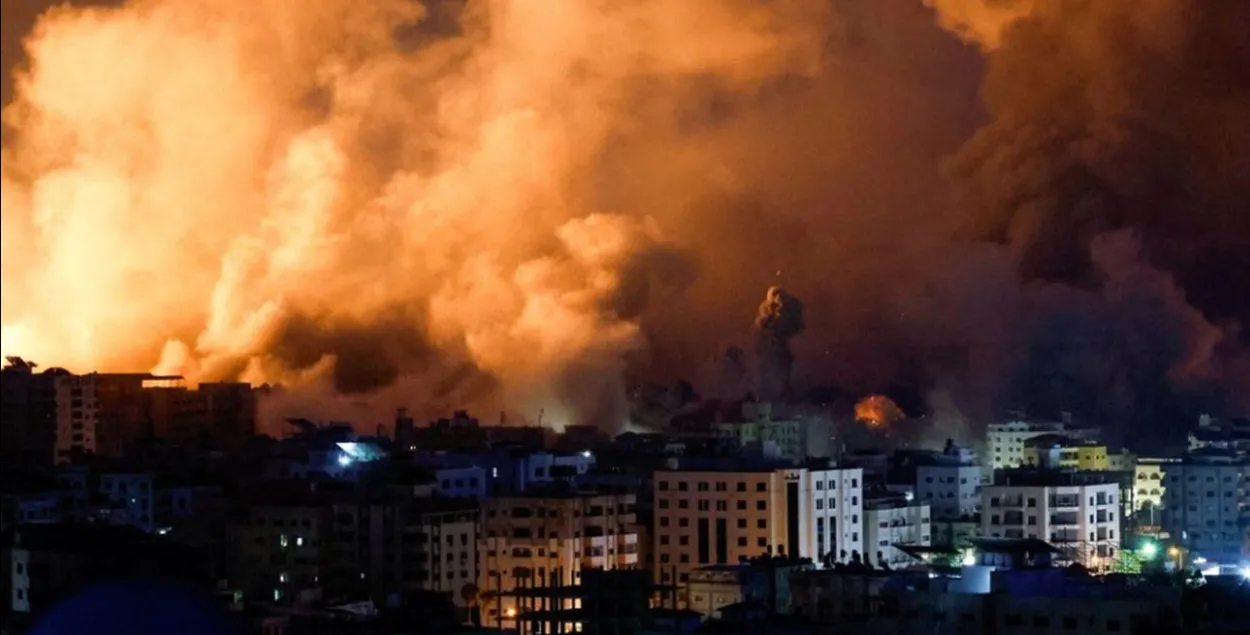 Взрывы в Газе