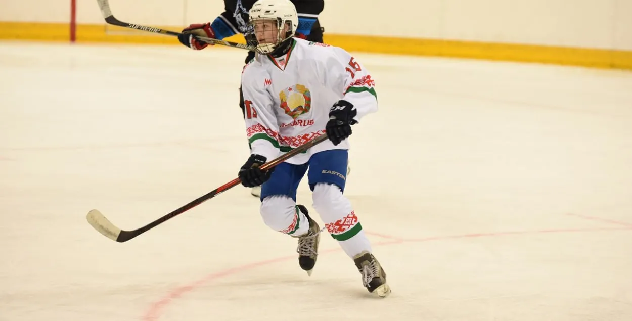 Белорусская хоккеистка