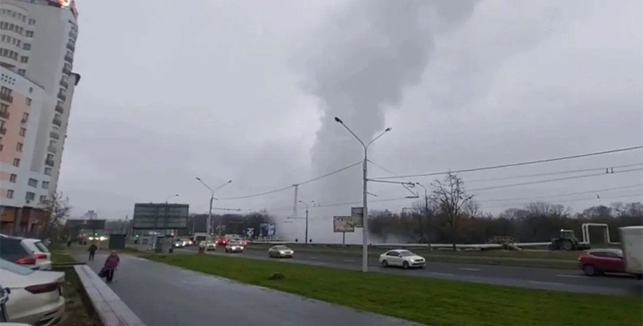 На площади Бангалор в Минске бил 