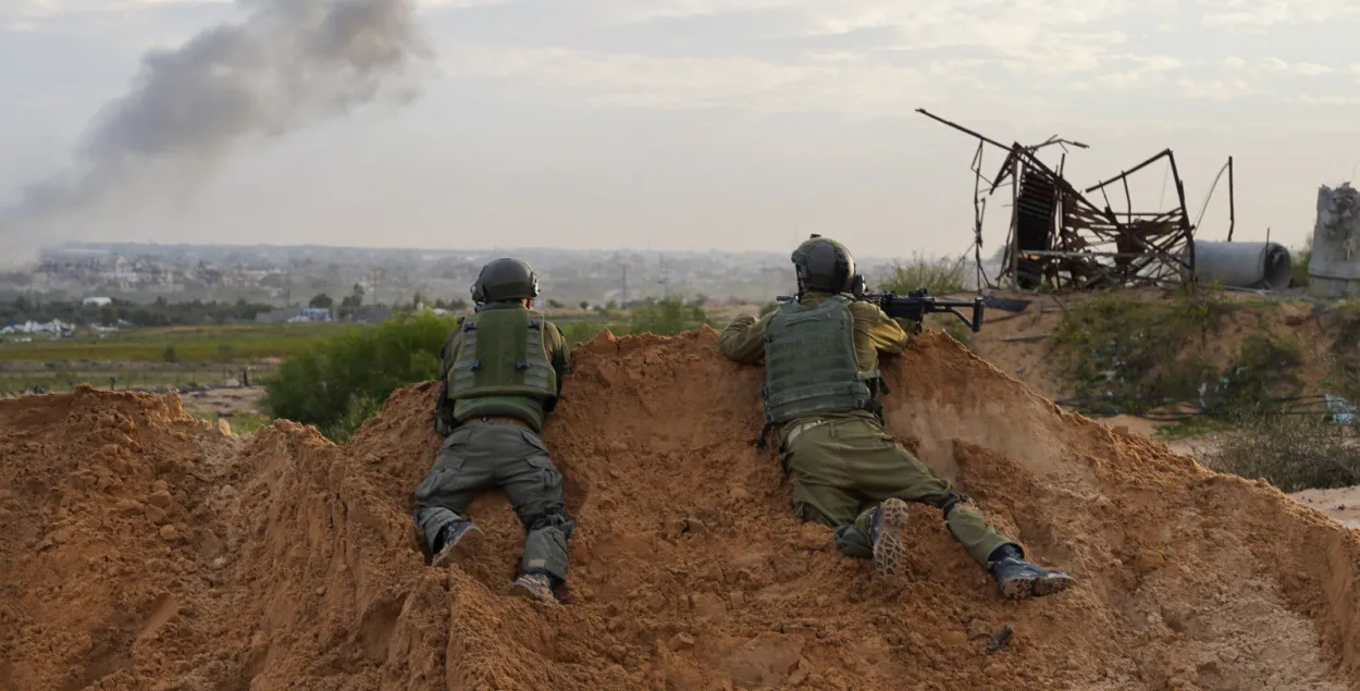 Израильские военные в секторе Газа