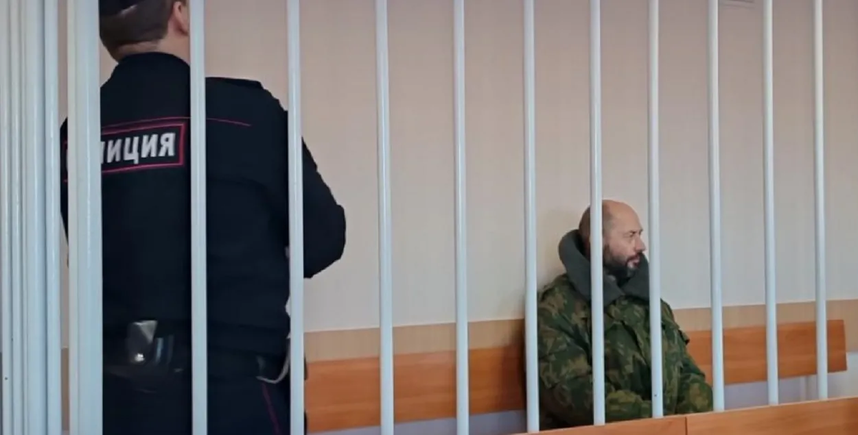 Сергей Еремеев на суде в Омске