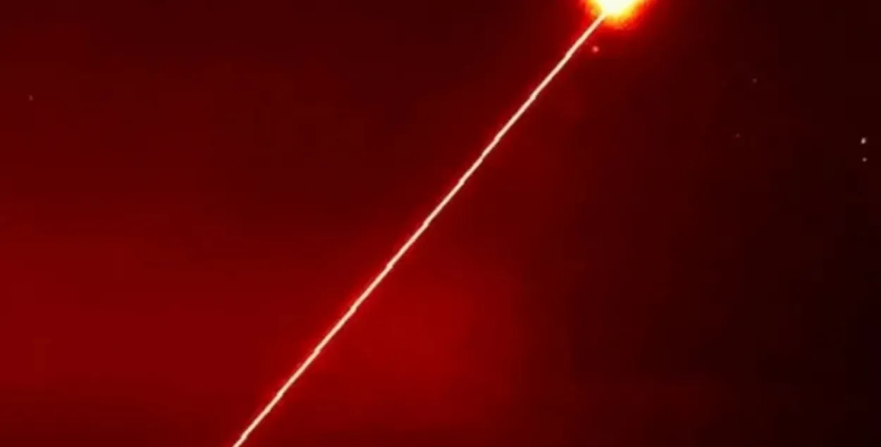 Лазер можа трапіць у манету з адлегласці ў кіламетр