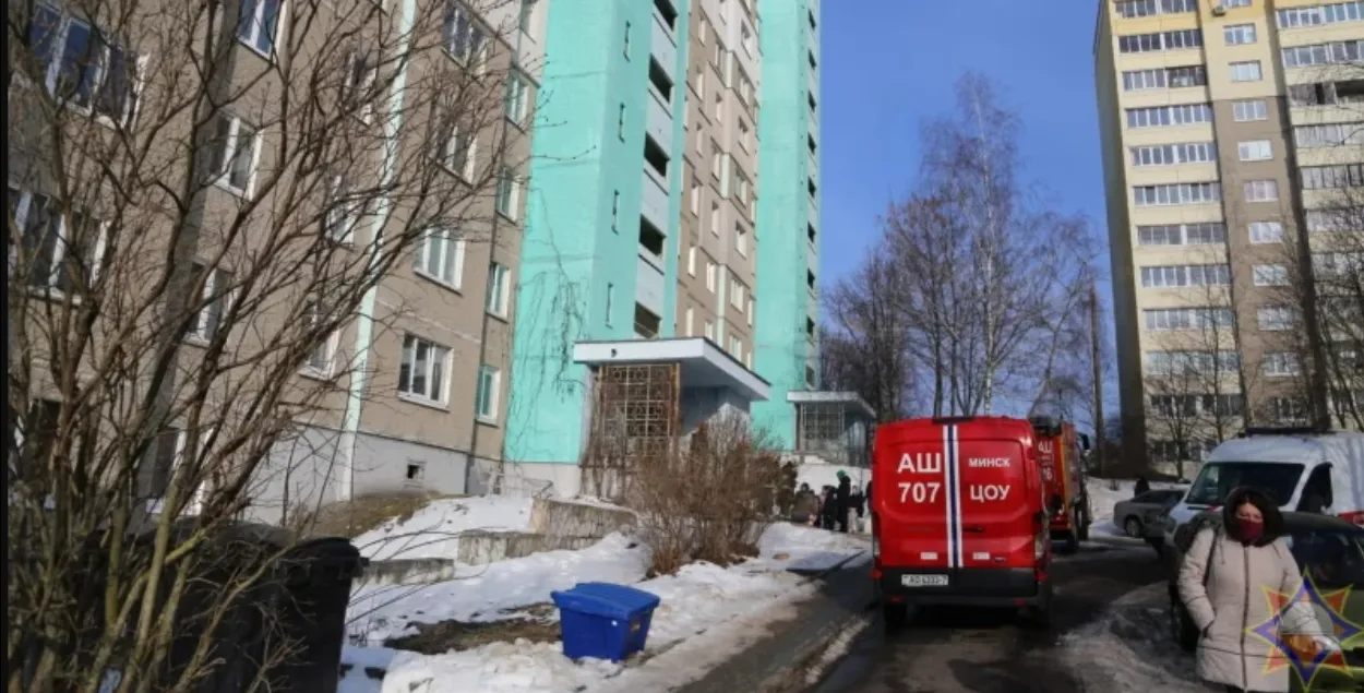 На пожаре в Минске спасли 10 человек, есть жертва | Новости Беларуси |  euroradio.fm