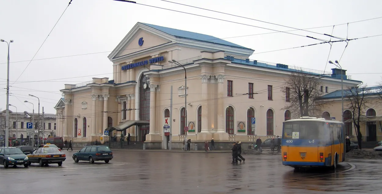 Вокзал в Вильнюсе
