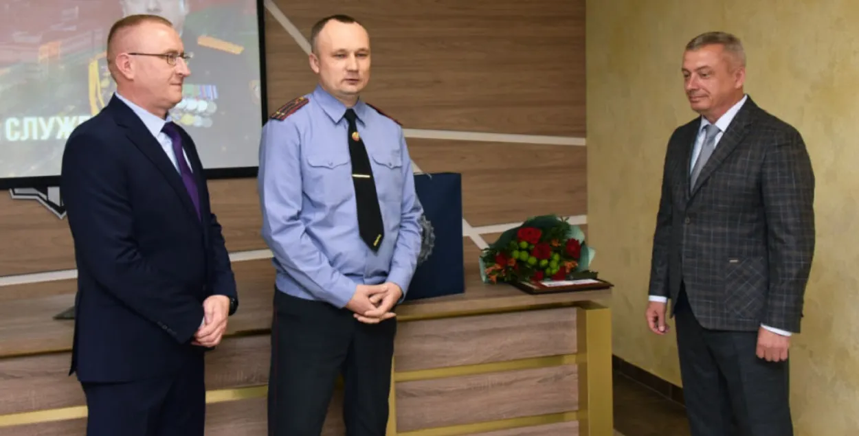 Алексей Березовик (в центре), 2023 год
