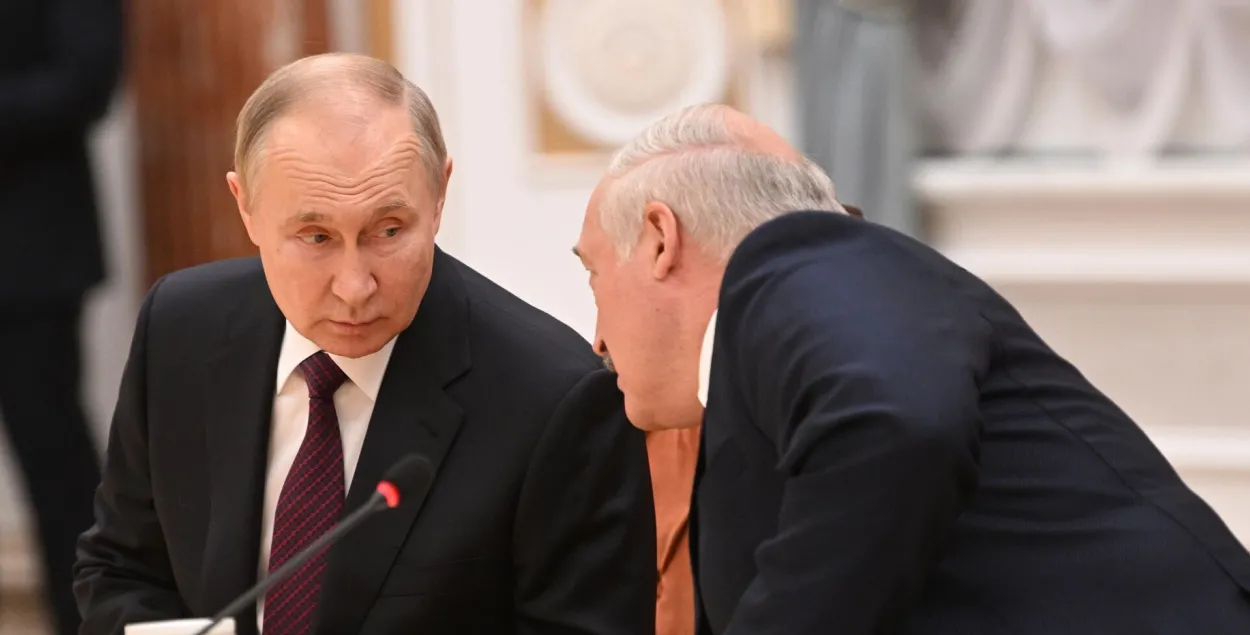 Путин и Лукашенко
