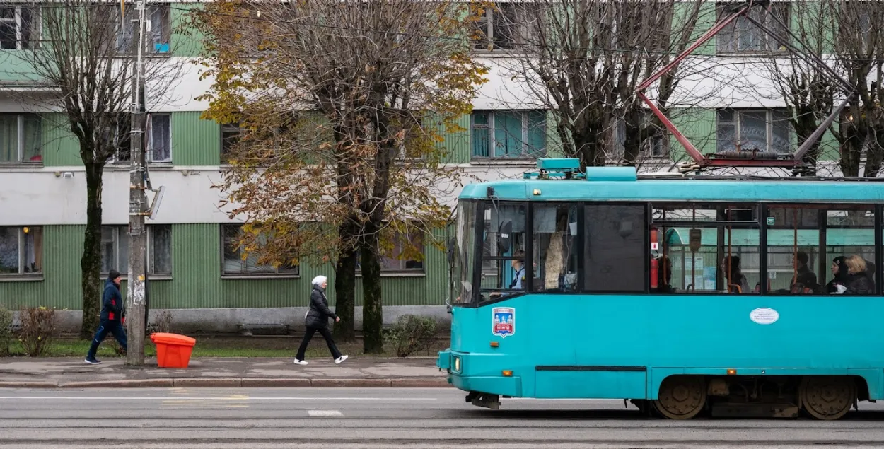 Трамвай у Мінску, ілюстрацыйнае фота
