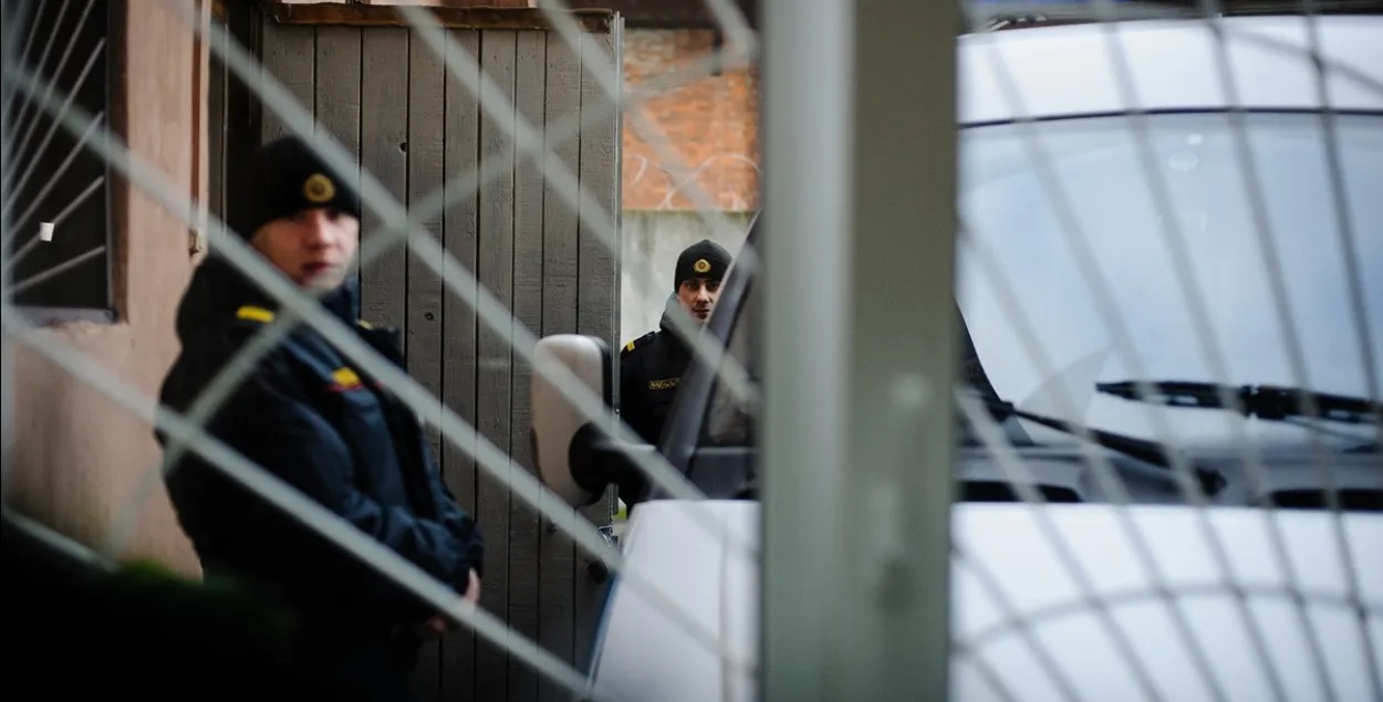 Белорусские милиционеры, иллюстративное фото
