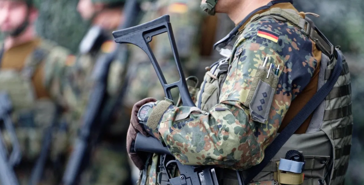 German soldiers arrive in Lithuania, sample photo / DPA / SCANPIX
