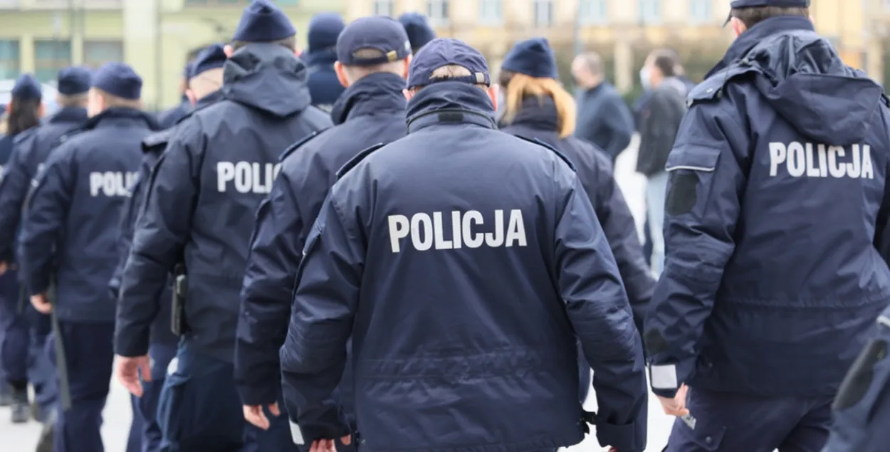 Польская полиция, иллюстративное фото
