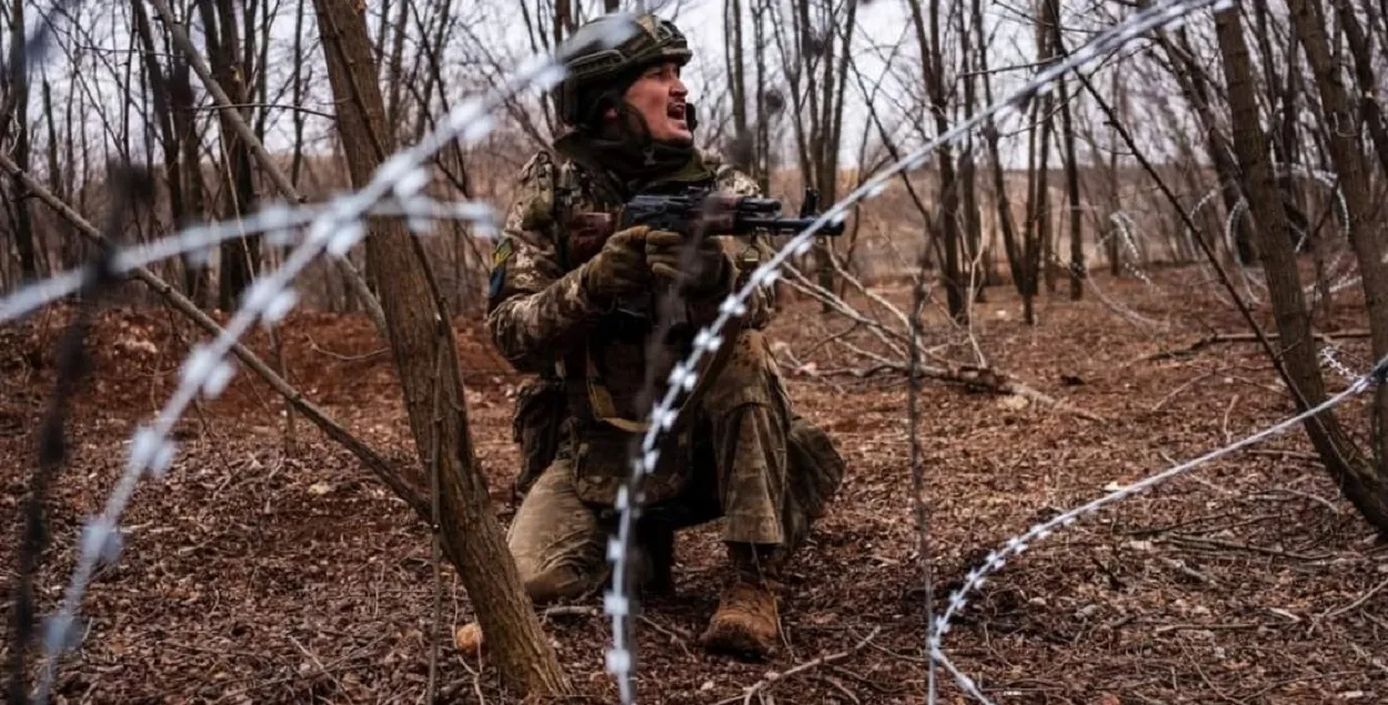 На фронте в Украине
