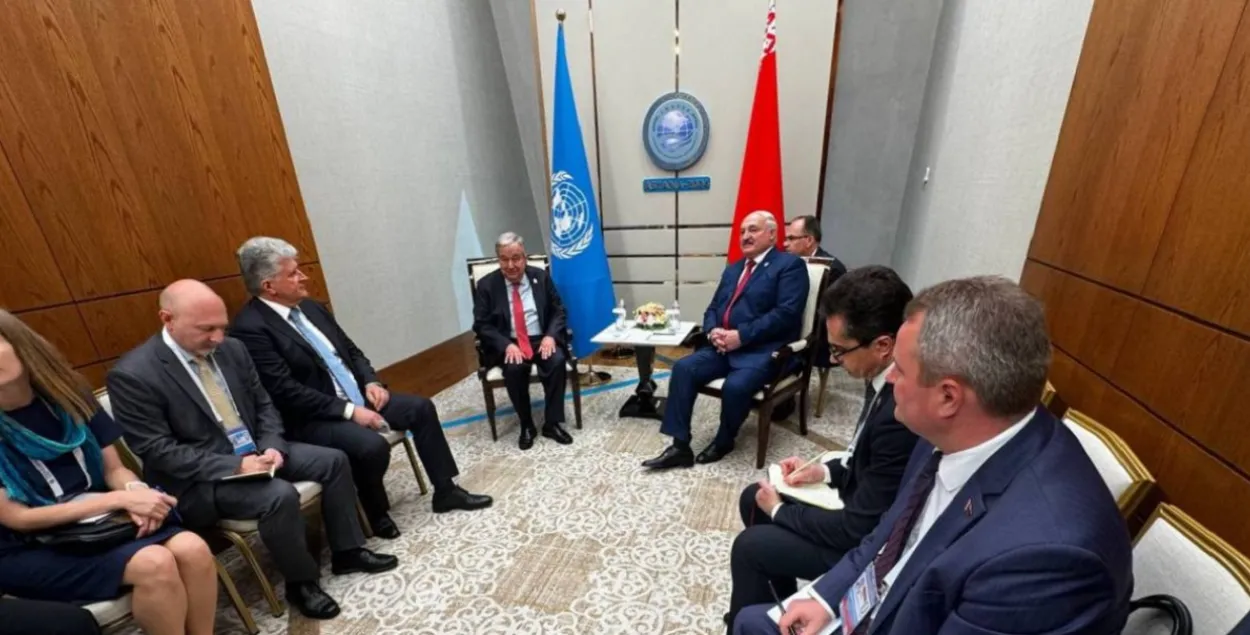 Встреча состоялась по просьбе Александра Лукашенко

