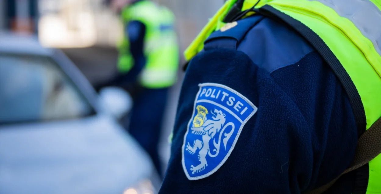Эстонская полиция, иллюстративное фото
