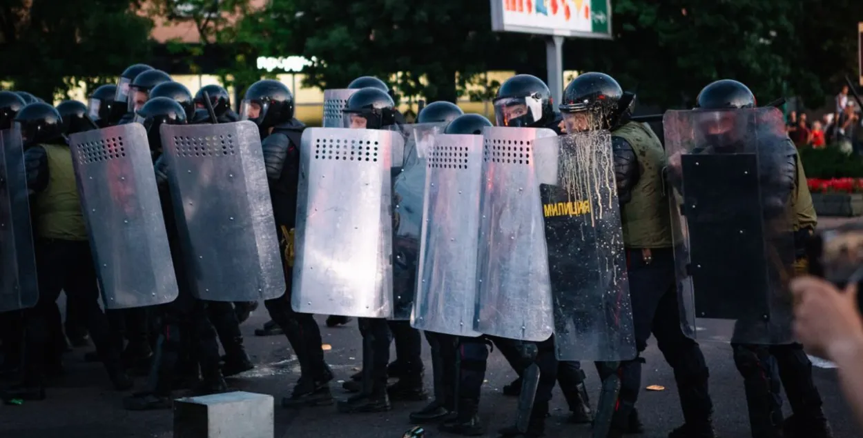 Акция протеста в Бресте
