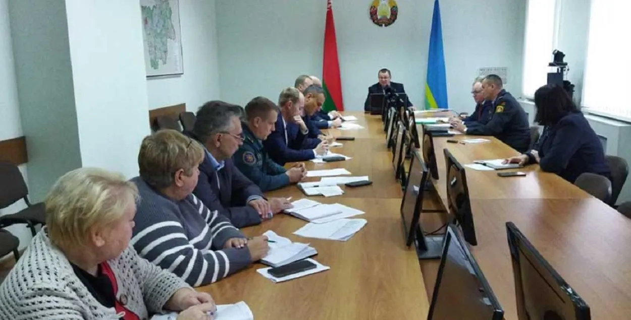 Совещание в Дятловском райисполкоме, 28 октября 2024-го
