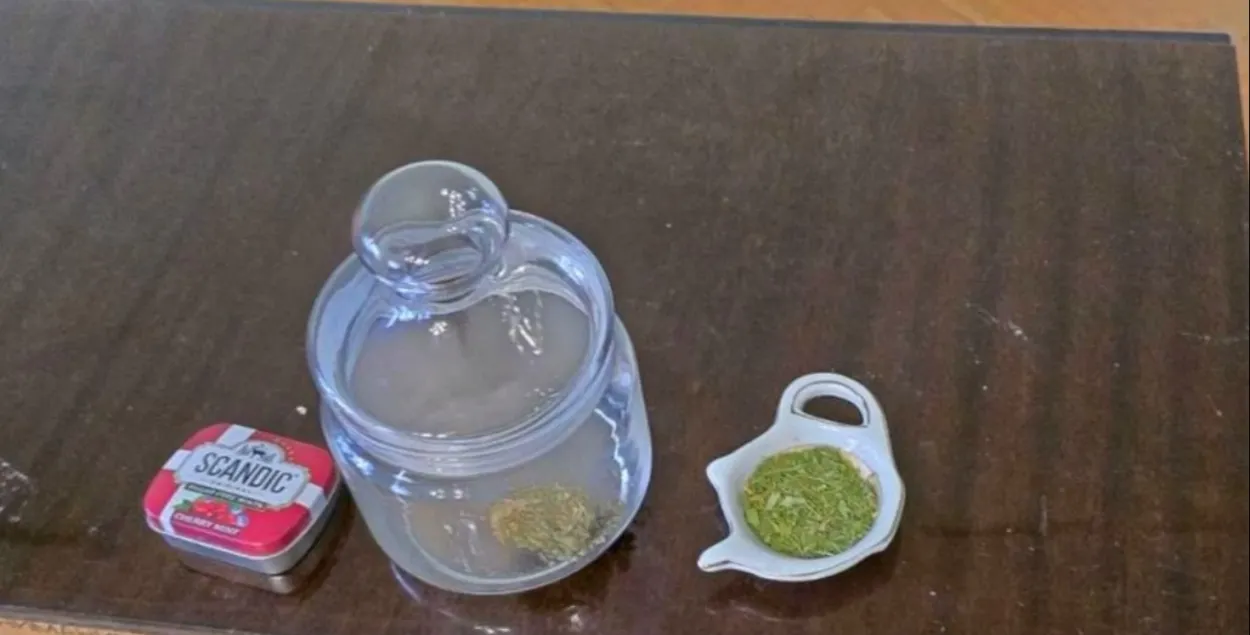 Дома ў мужчыны канфіскавалі 50 грамаў марыхуаны
