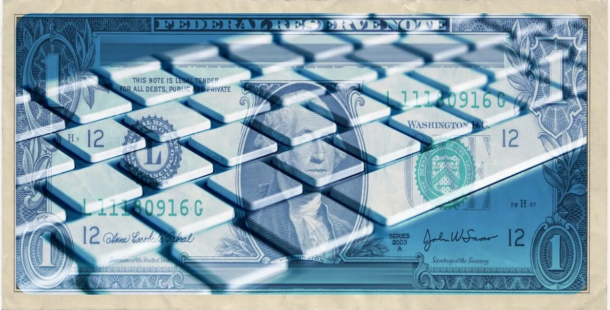 Курс долара працягвае расці
