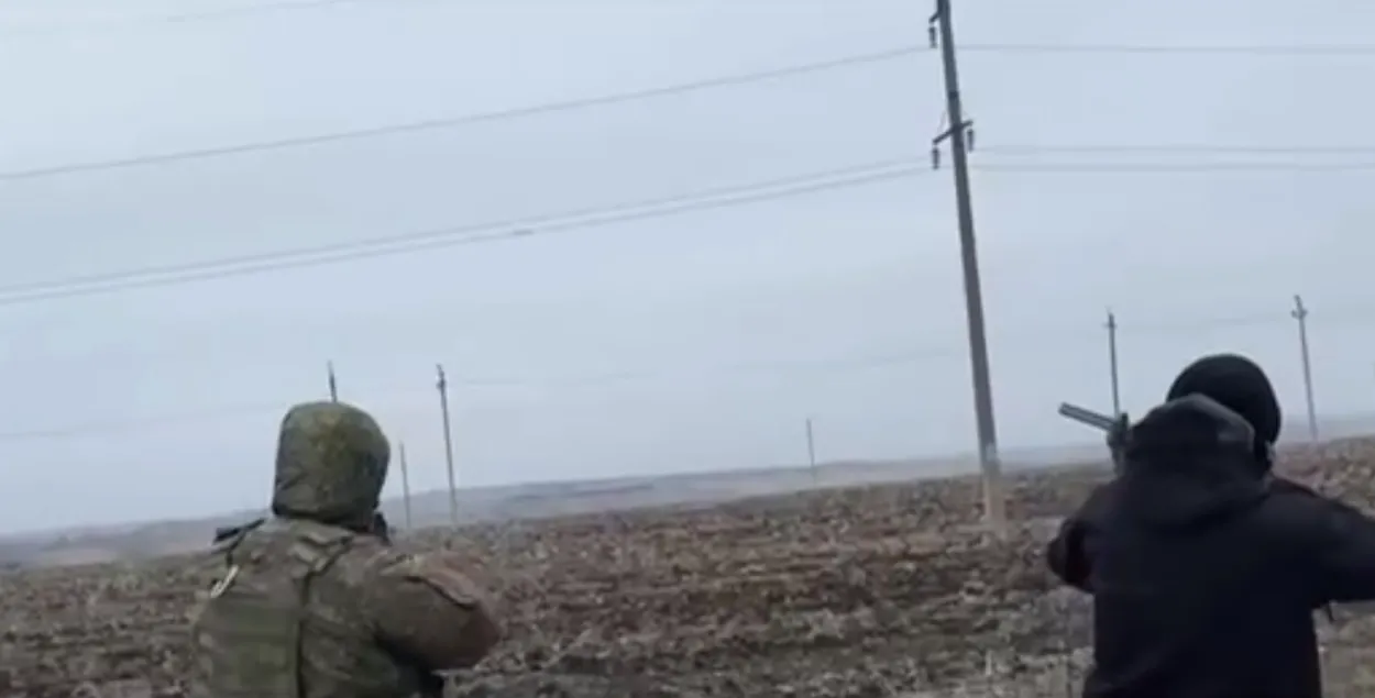 Российские добровольцы сбивают российский БПЛА
