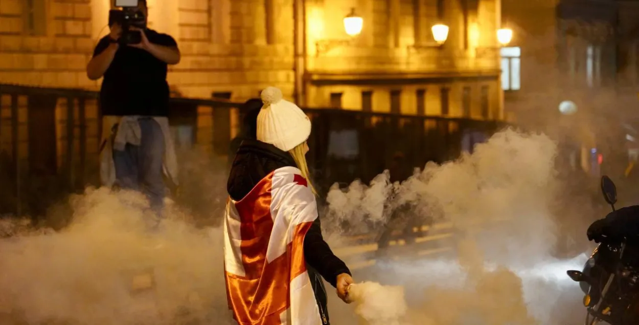 Пратэсты ў Грузіі, архіўнае фота
