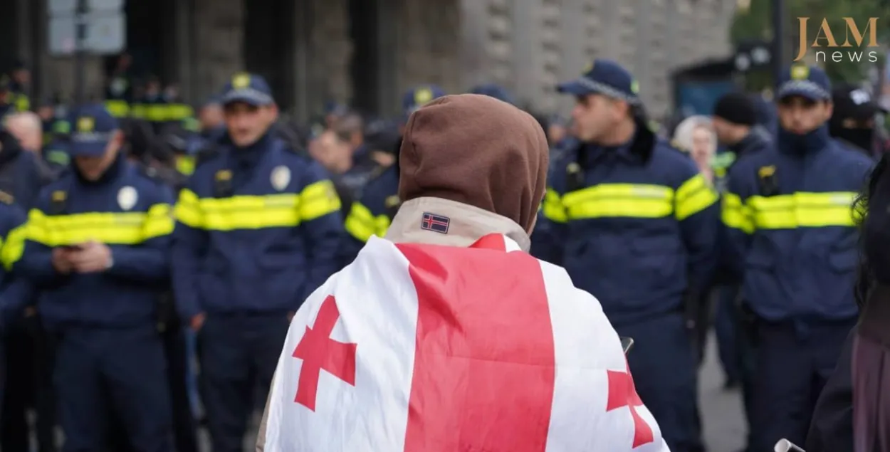 Тбілісі, 18 лістапада 2024 года / Давід Піпія
