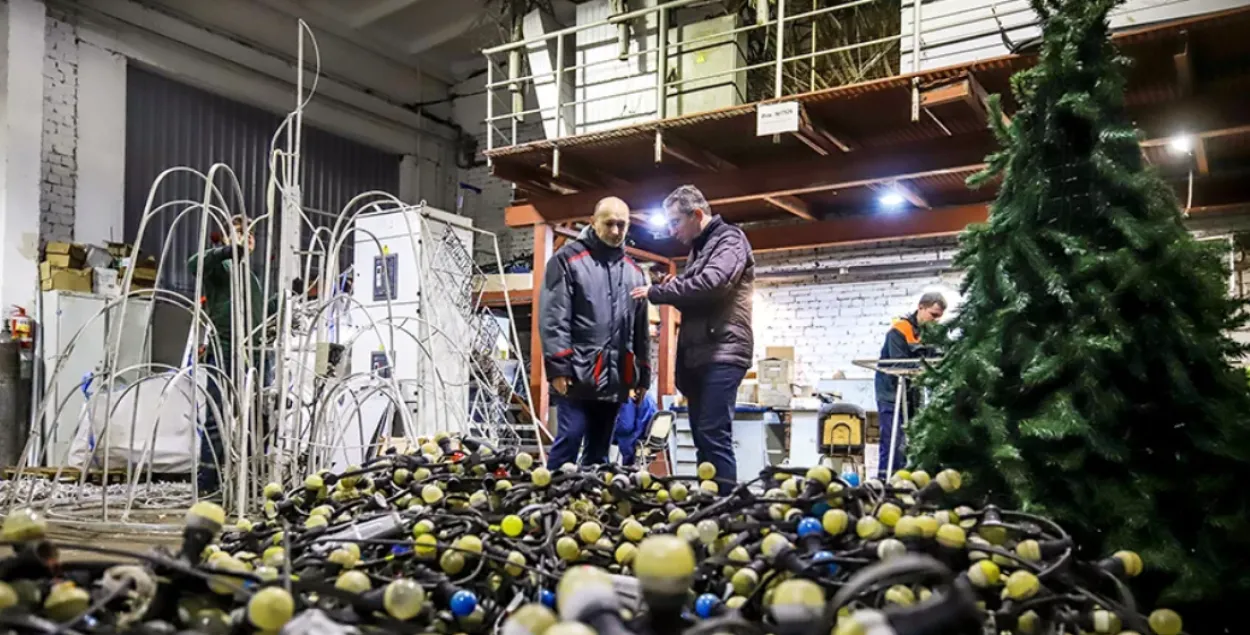 Новогодняя иллюминация
