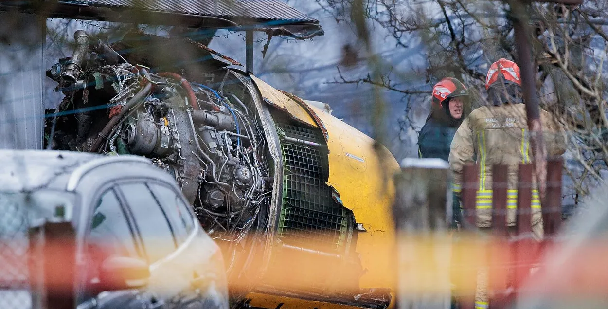 На месцы авіякатастрофы
