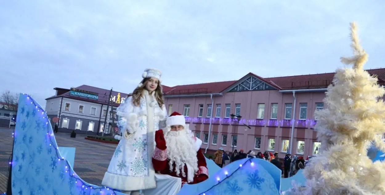 У Ляхавічах у пачатку зімы
