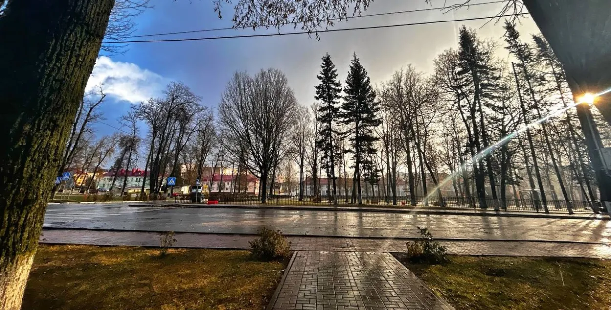 У снежні ў Беларусі
