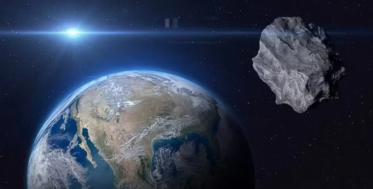 Астероид, иллюстративное фото
