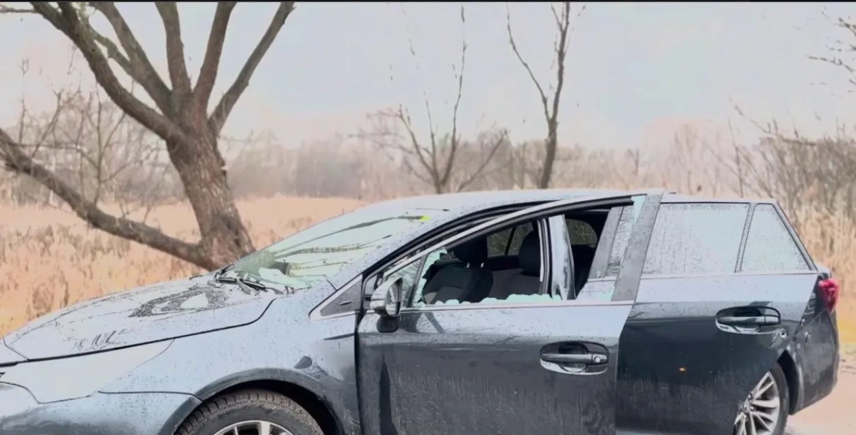 Автомобиль задержанного брестчанина
