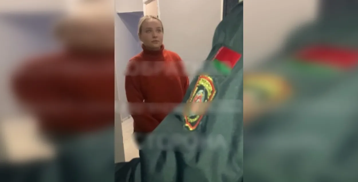 Задержание девушки за ролик в TikTok
