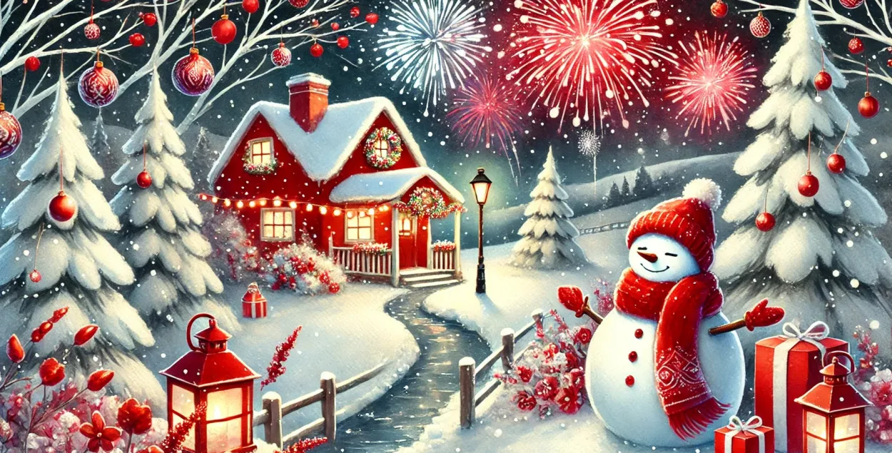 Поздравления с Новым годом на белорусском языке