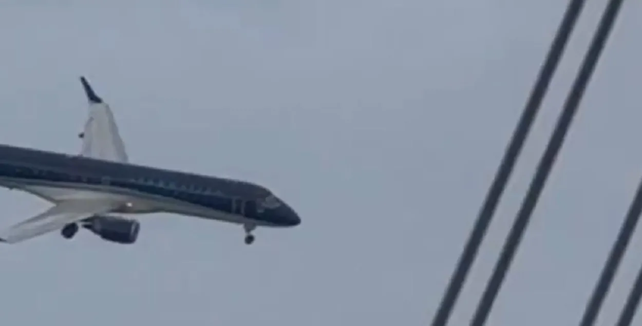 Падение самолета
