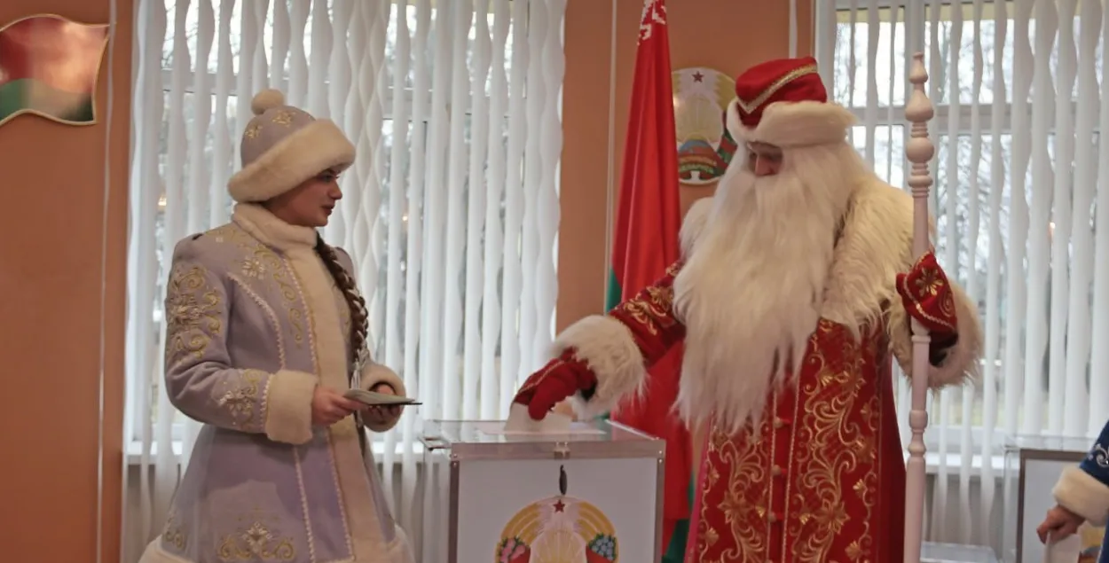 Досрочное голосование в Каменецком районе
