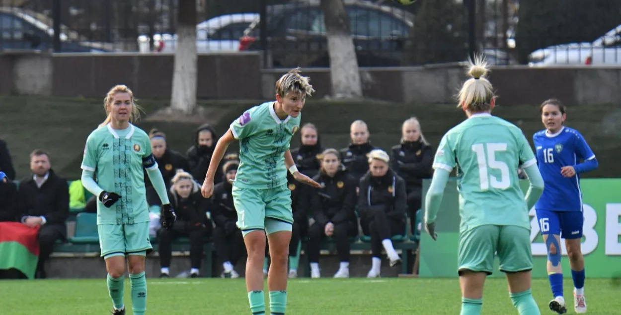 Беларускія футбалісткі
