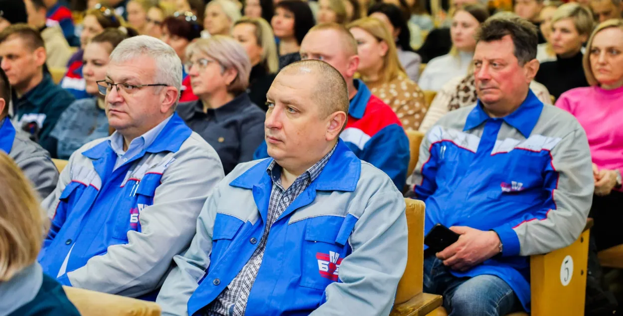 На пропагандистском мероприятии на БМЗ
