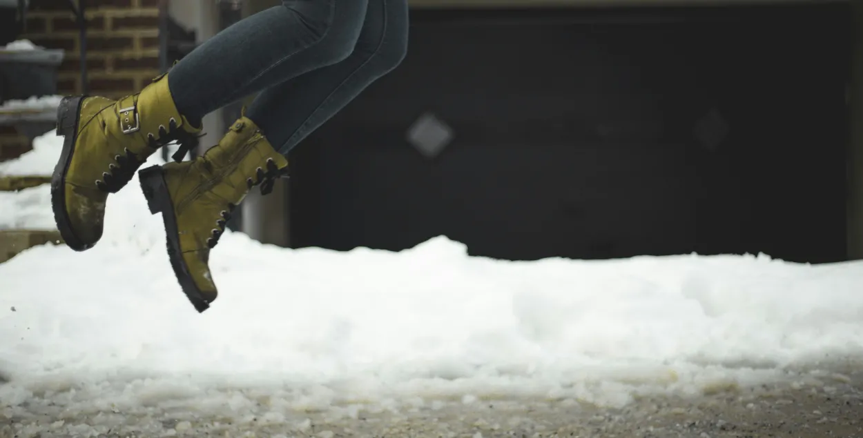 Зіма, ілюстрацыйнае фота
