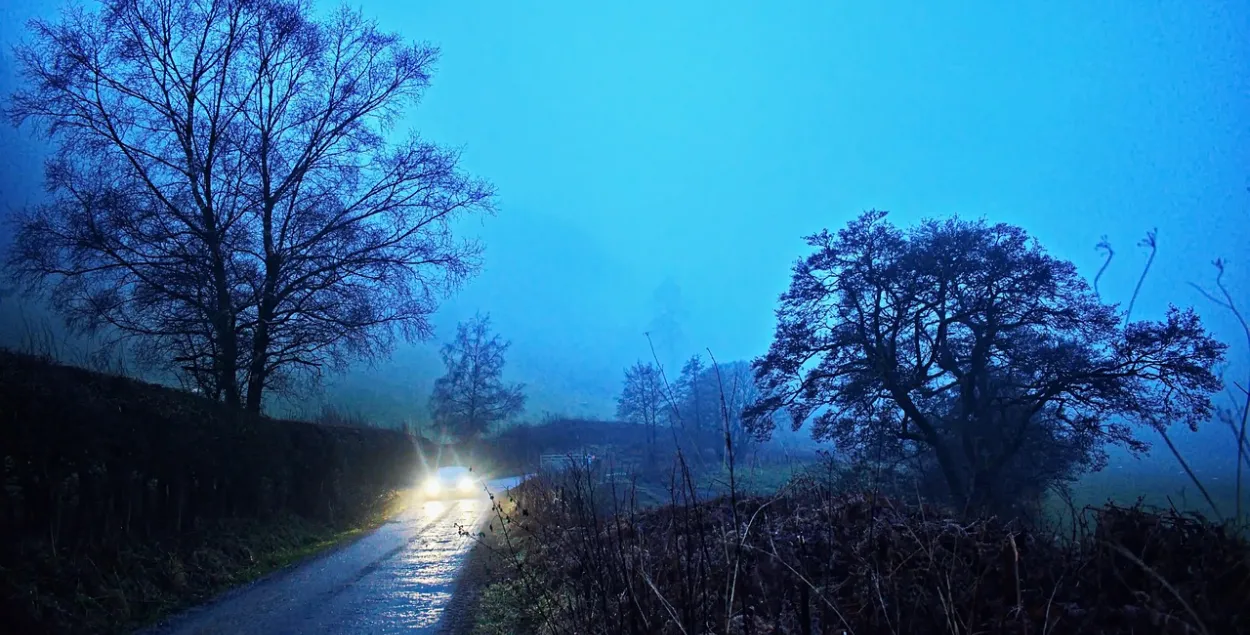 Туман, ілюстрацыйнае фота
