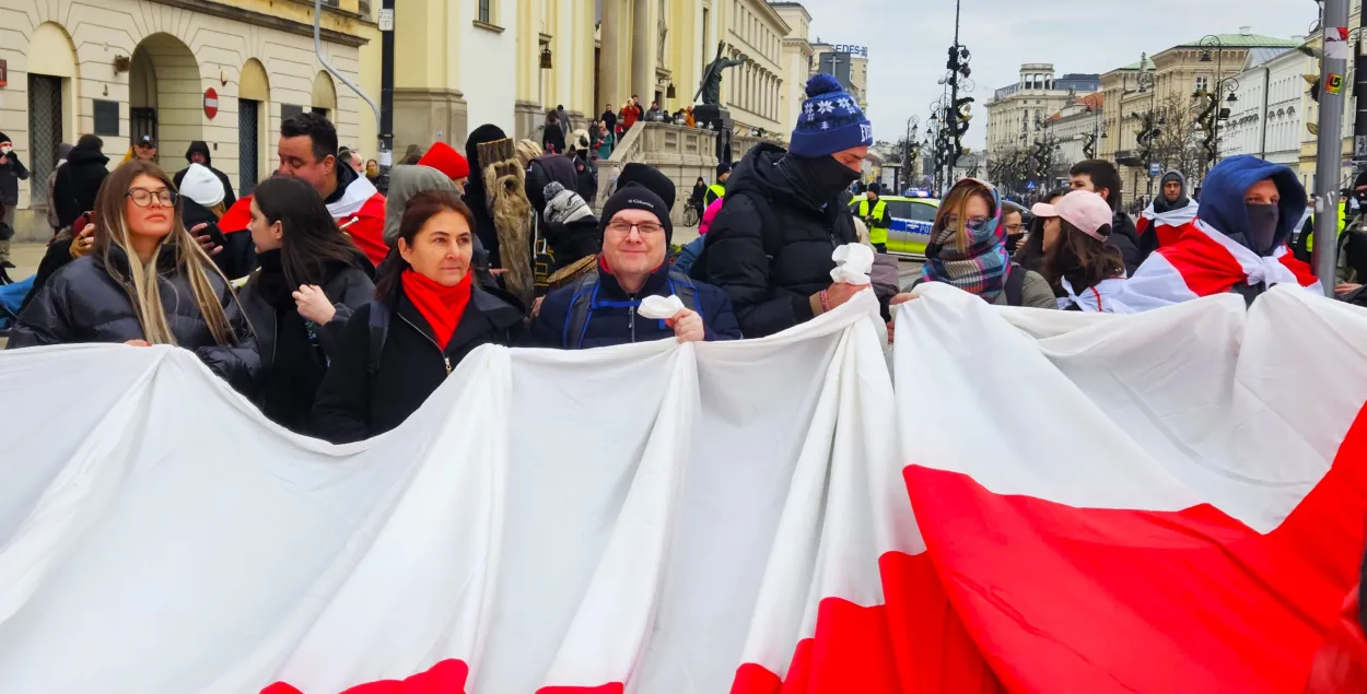 Марш в Варшаве
