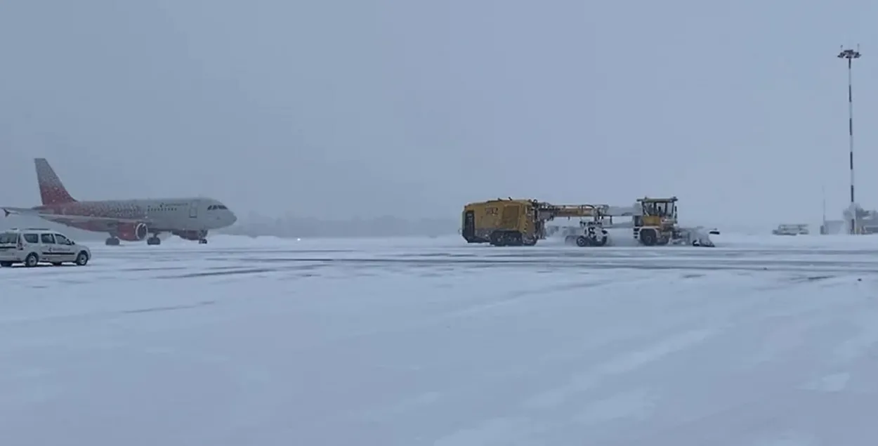 В аэропорту Пулково
