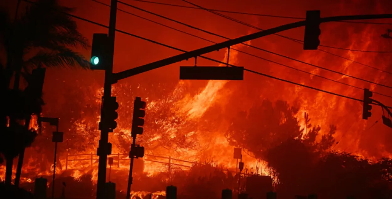 Пожар в Калифорнии
