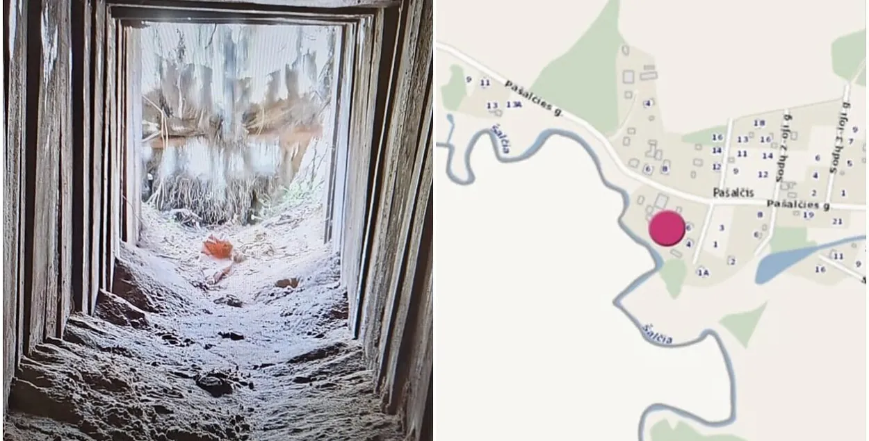 Выяўлены тунэль і яго месцазнаходжанне&nbsp;
