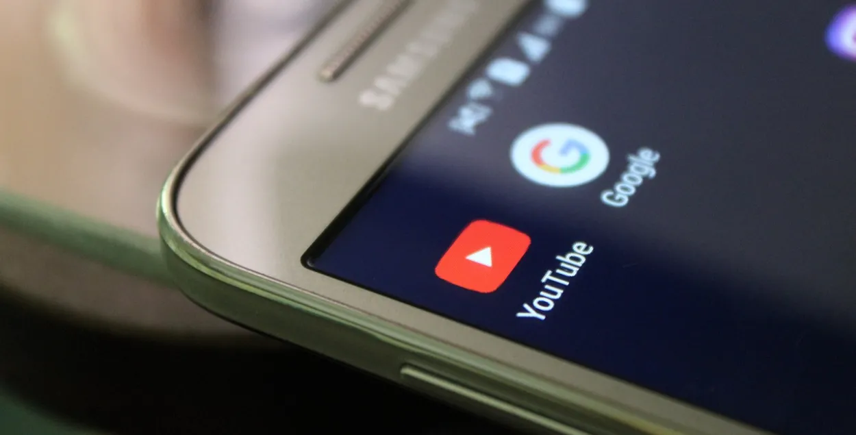 YouTube, ілюстрацыйнае фота

