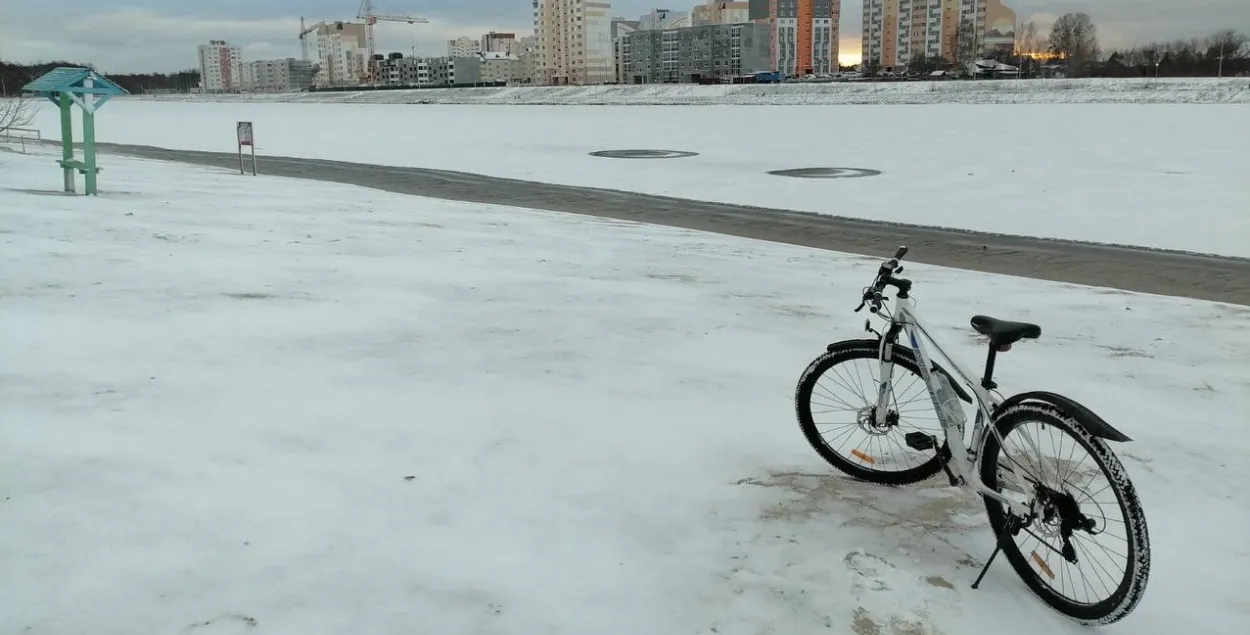 Зіма, ілюстрацыйнае фота
