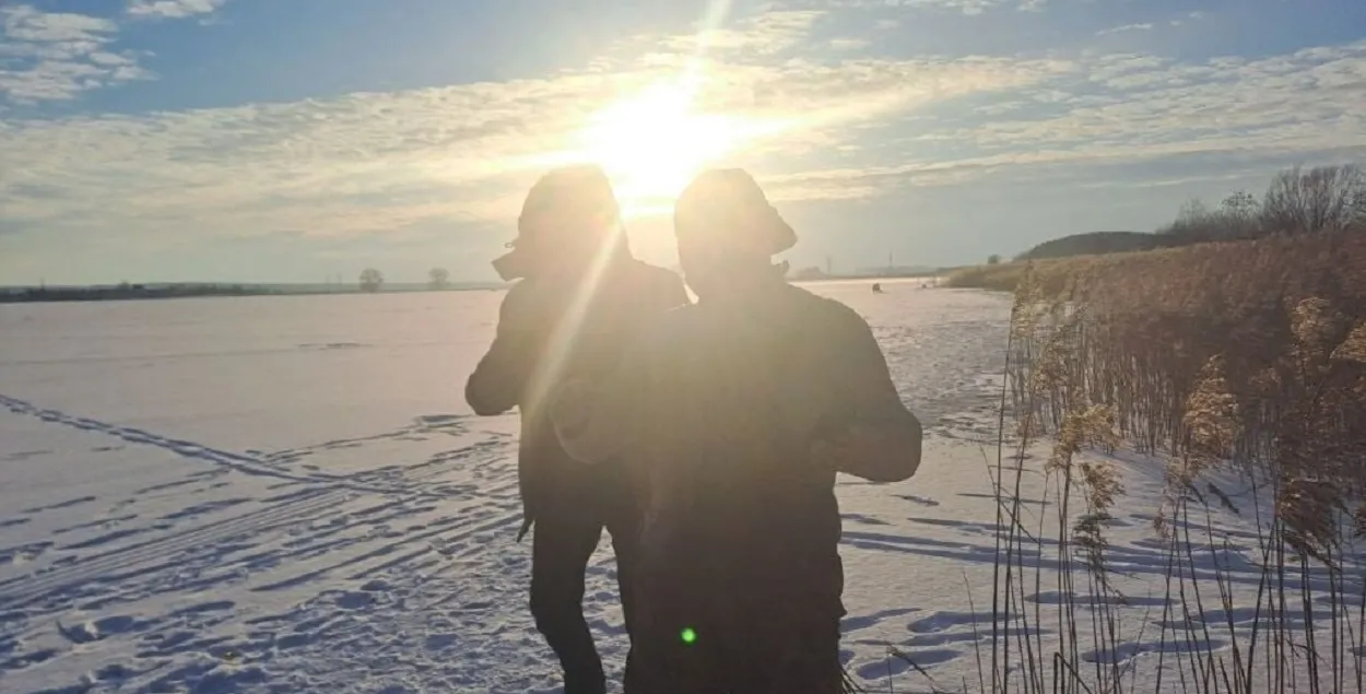 На месте "спасательной операции"
