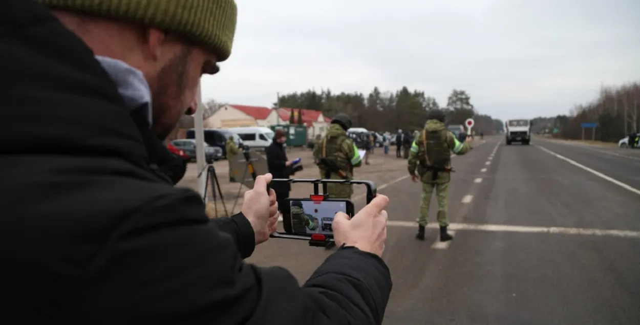 На белорусско-украинской границе, январь 2025-го
