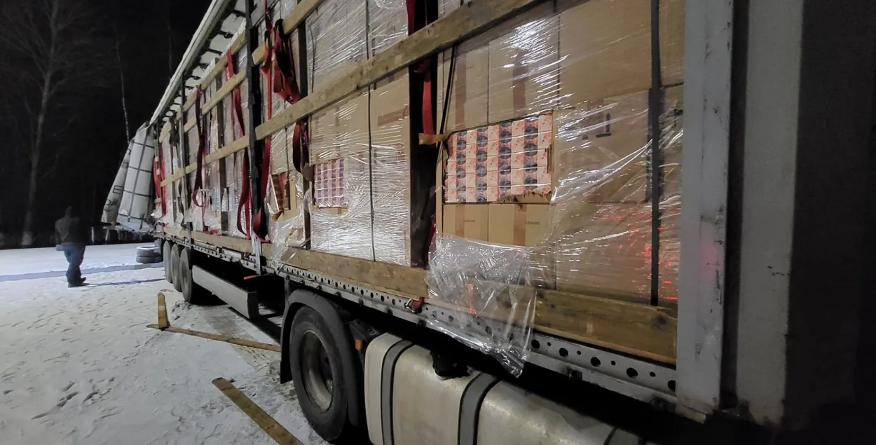 Задержанная контрабанда
