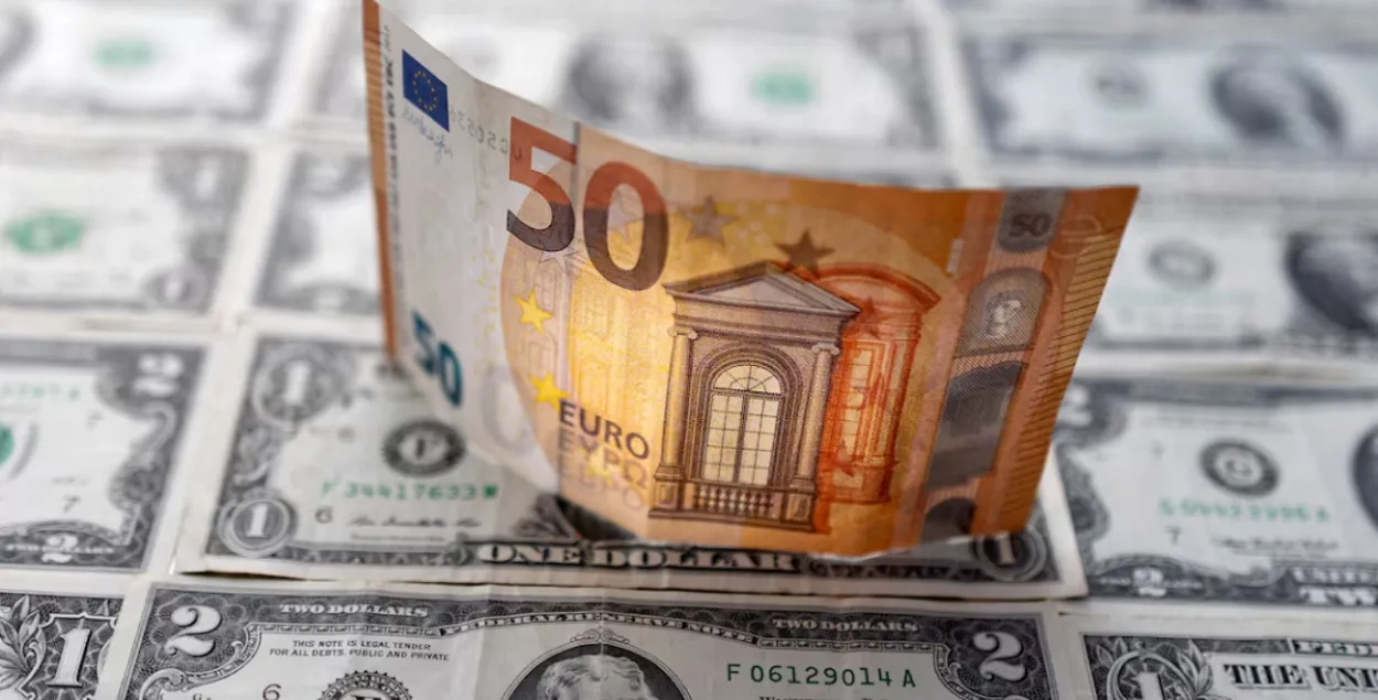 Валюта, ілюстрацыйнае фота
