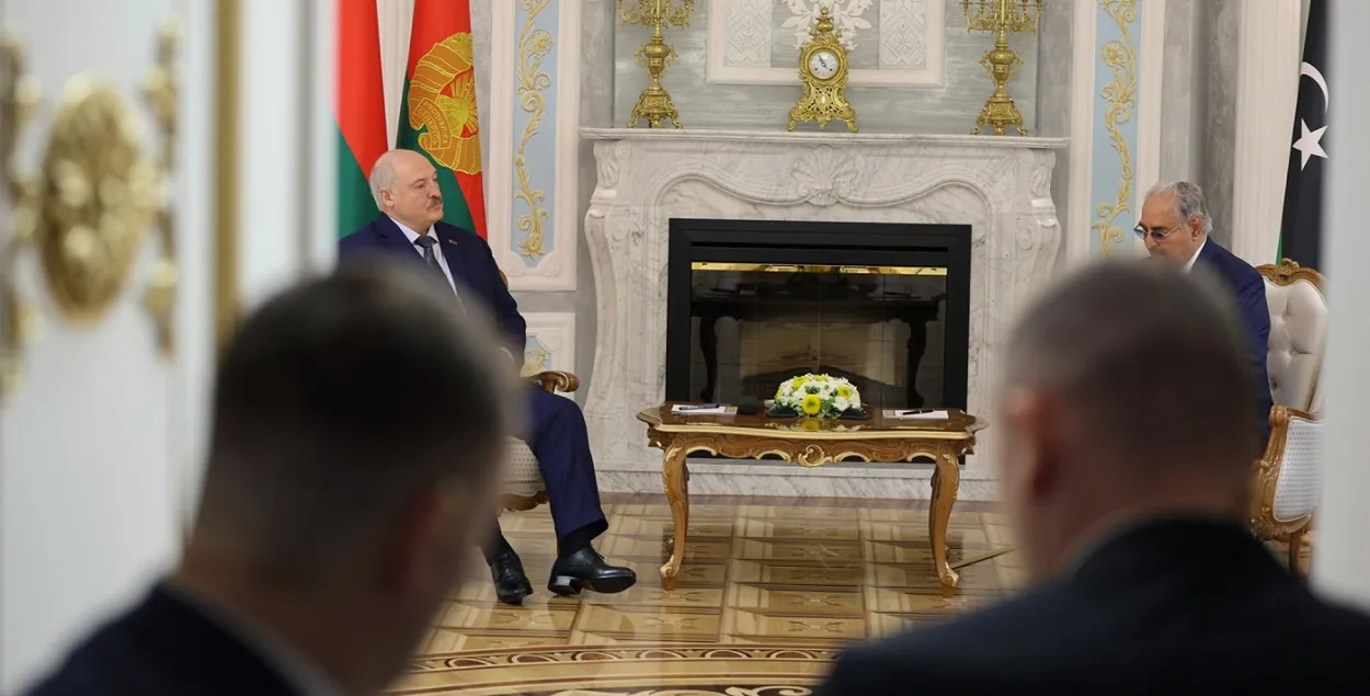 Ливийский фельдмаршал в Минске
