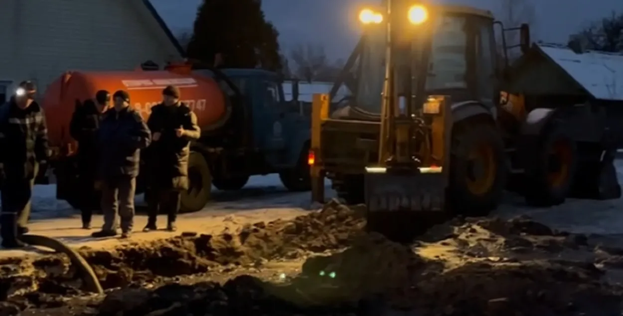 На месцы аварыі
